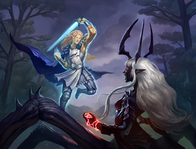 File:Corellon vs. Lolth.jpg